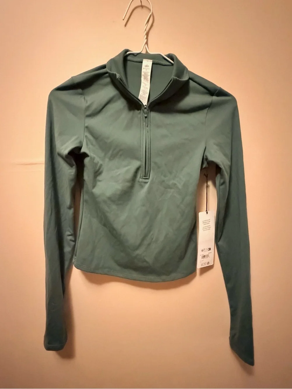 ALO Yoga Softsculpt Precision 1/4 Zip Long Sleeve